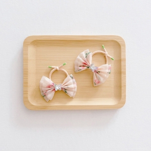 Girl Hair Tie Bow Floral Butterfly CNY Pair (GPT6423)